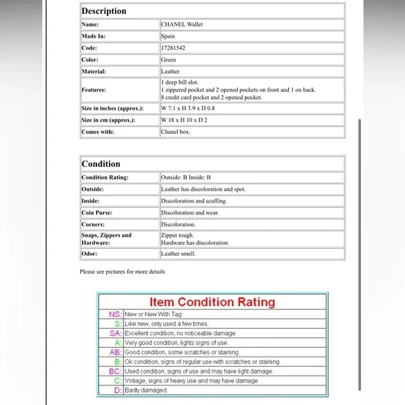 CHANEL Glossy Quilted Wallet in Teal and Silver - Picture 16 of 16